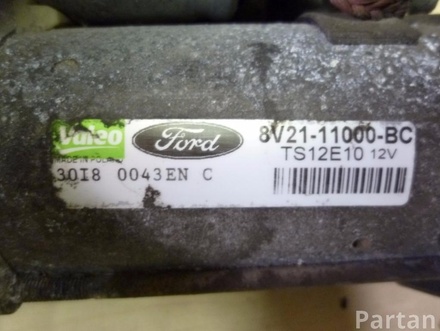 Ford 8V21-11000-BC / 8V2111000BC FIESTA VI 2009 Motor de arranque