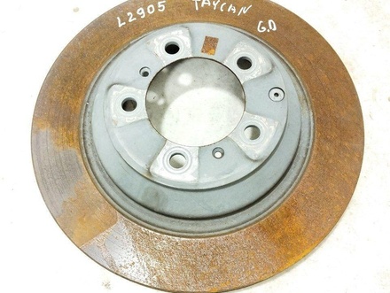 Porsche 9Y0615601B Taycan 4S 2022 Brake Disc Right Rear Rear