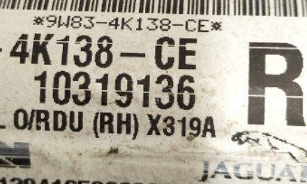 Jaguar 9W83-4K138-CE, FW932K327AB, 8W83-5K742-AE / 9W834K138CE, FW932K327AB, 8W835K742AE XJ (X351) 2016 Zestaw zawieszenia tylnego prawa strona