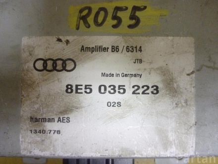 Audi 8E5 035 223 / 8E5035223 A4 (8EC, B7) 2005 Amplificador de Audio