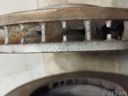 Porsche PANAMERA (971) 2018 Brake Disc Front