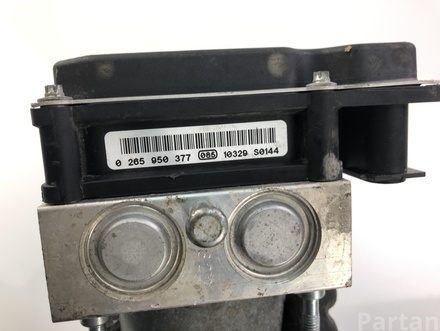 Renault 0265950377 CLIO III (BR0/1, CR0/1) 2010 Control unit ABS Hydraulic