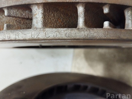 Porsche PANAMERA (971) 2018 Brake Disc Front