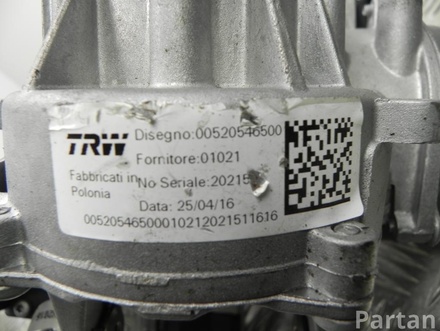 Fiat 59320984 500X (334_) 2016 Motor de la columna de dirección  electrica