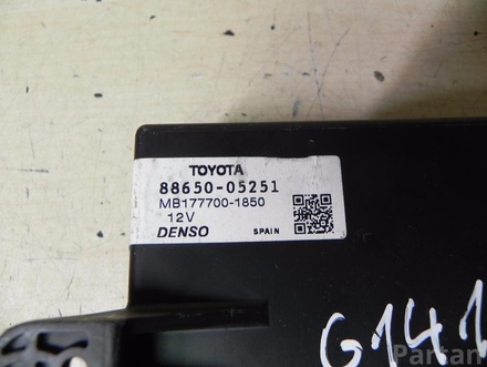 Toyota 88650-05251 / 8865005251 AVENSIS Saloon (_T27_) 2011 Amplifier assy, air conditioner