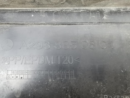 Mercedes-Benz A2938850801 EQC (N293) 2021 Nummernschildtafel/-halter