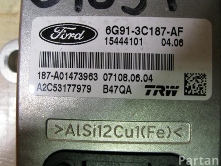 Ford 6G91-3C187-AF / 6G913C187AF MONDEO IV (BA7) 2008 Sensor, Längs-/Querbeschleunigung