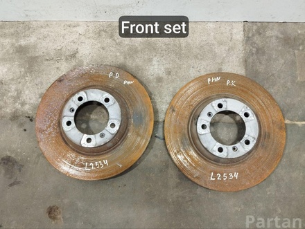 Porsche PANAMERA (971) 2018 Brake Disc Front