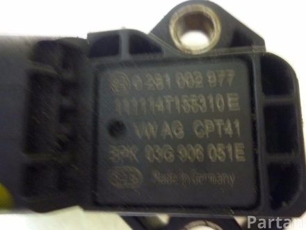 Volkswagen 03G 906 051 E / 03G906051E PASSAT (362) 2011 Sensor, intake manifold pressure